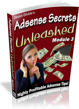 Adsense Secrets Unleashed  Module 1   3